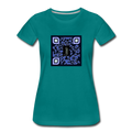 QR CODE ATRIXU WOMEN'S - teal