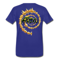 "SKELLER's VORTEX" - royal blue