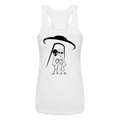 OBDUCTION Women’s Performance Racerback Tank Top - white