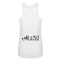 OBDUCTION Women’s Performance Racerback Tank Top - white