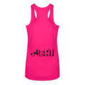 OBDUCTION Women’s Performance Racerback Tank Top - hot pink