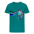 LYD COLLECTION "Zafira" Men's Premium T-Shirt - teal