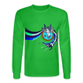 LYD COLLECTION "ZAFIRA" Men's Long Sleeve T-Shirt - bright green