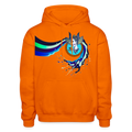 LYD COLLECTION "ZAFIRA" Gildan Heavy Blend Adult Hoodie - orange