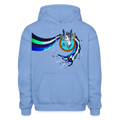 LYD COLLECTION "ZAFIRA" Gildan Heavy Blend Adult Hoodie - carolina blue