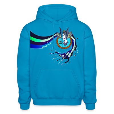 LYD COLLECTION "ZAFIRA" Gildan Heavy Blend Adult Hoodie - turquoise