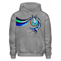 LYD COLLECTION "ZAFIRA" Gildan Heavy Blend Adult Hoodie - graphite heather