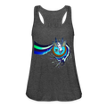 LYD COLLECTION "ZAFIRA" Women's Flowy Tank Top by Bella - deep heather