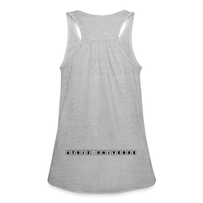 LYD COLLECTION "ZAFIRA" Women's Flowy Tank Top by Bella - heather gray