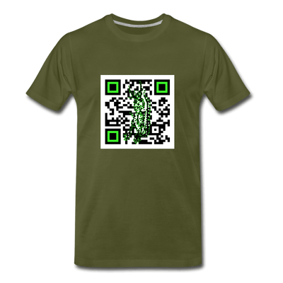 QR Code AtrixU - olive green