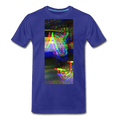 Glitch - royal blue
