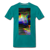 Glitch - teal