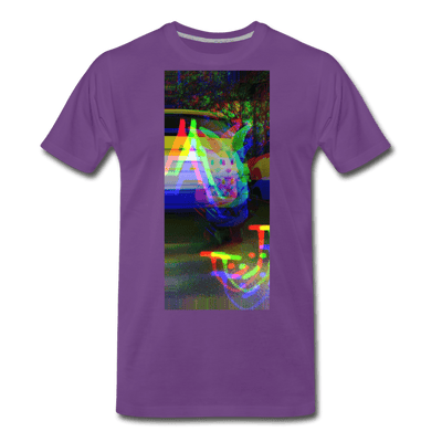 Glitch - purple