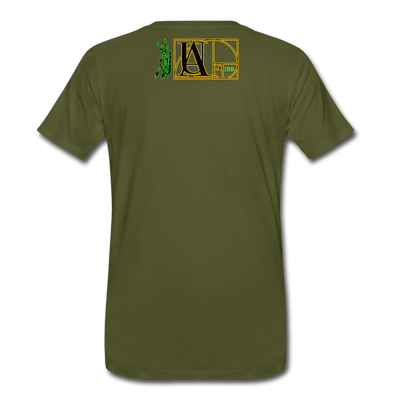 Glitch - olive green