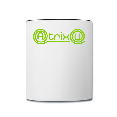 AtrixU High Cat Coffee Mug - white/black