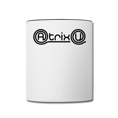AtrixU High Cat Coffee Mug - white/black