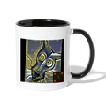 AtrixU High Cat Coffee Mug - white/black