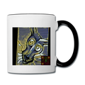 AtrixU High Cat Coffee Mug - white/black