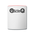 AtrixU High Cat Coffee Mug - white/red