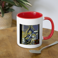AtrixU High Cat Coffee Mug - white/red