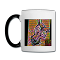 AtrixU High Cat Coffee Mug - white/black