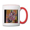 AtrixU High Cat Coffee Mug - white/red