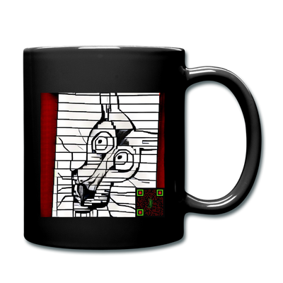 AtrixU High Cat Coffee Mug - black