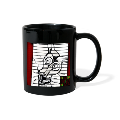 AtrixU High Cat Coffee Mug - black