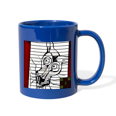 AtrixU High Cat Coffee Mug - royal blue