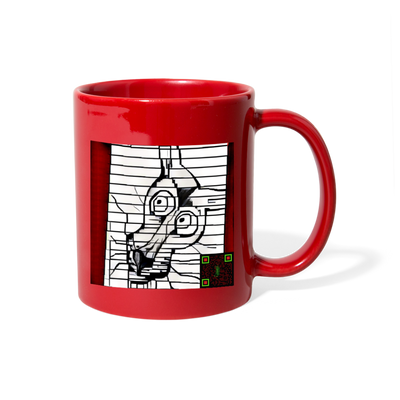 AtrixU High Cat Coffee Mug - red