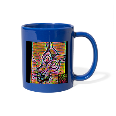 AtrixU High Cat Coffee Mug - royal blue