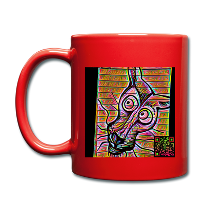 AtrixU High Cat Coffee Mug - red