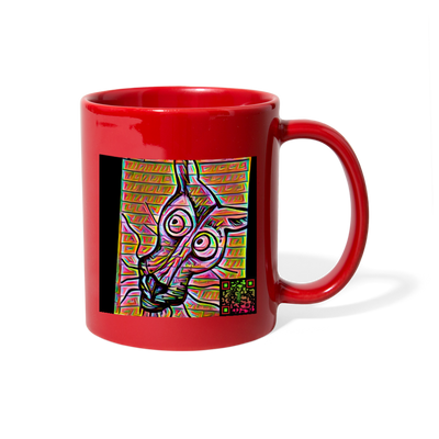 AtrixU High Cat Coffee Mug - red