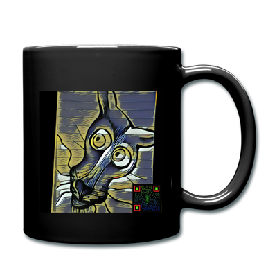 AtrixU High Cat Coffee Mug - black