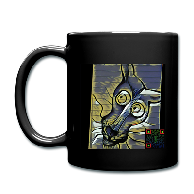 AtrixU High Cat Coffee Mug - black
