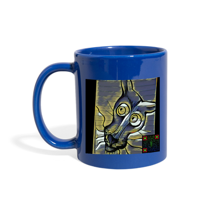 AtrixU High Cat Coffee Mug - royal blue