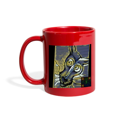 AtrixU High Cat Coffee Mug - red