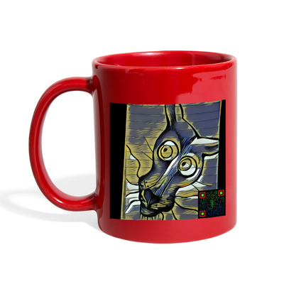 AtrixU High Cat Coffee Mug - red