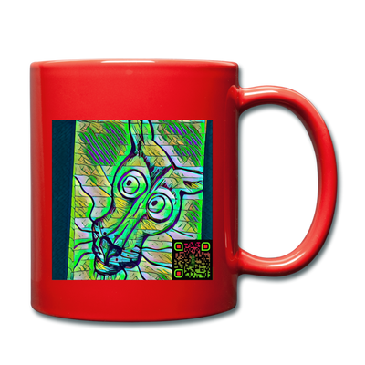 AtrixU High Cat Coffee Mug - red