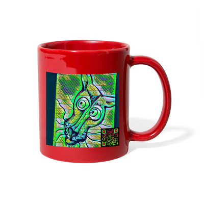 AtrixU High Cat Coffee Mug - red