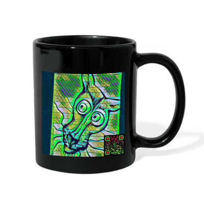 AtrixU High Cat Coffee Mug - black