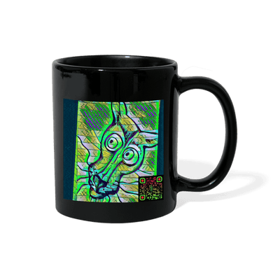 AtrixU High Cat Coffee Mug - black