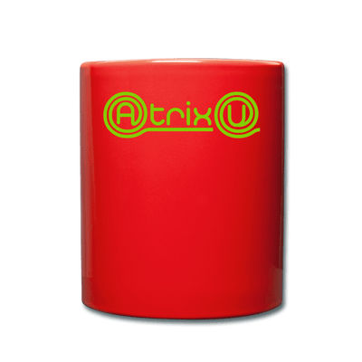 AtrixU High Cat Coffee Mug - red