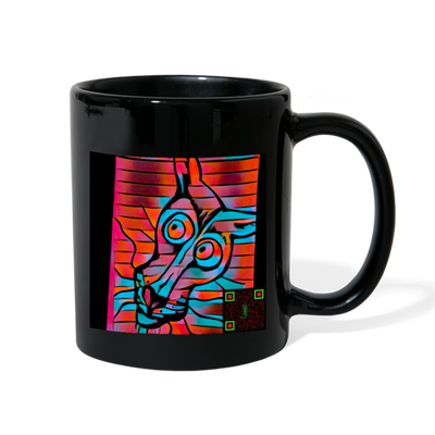 AtrixU High Cat Coffee Mug - black