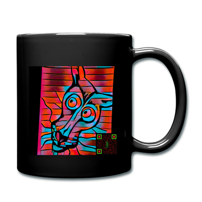 AtrixU High Cat Coffee Mug - black