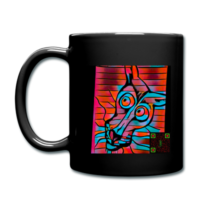 AtrixU High Cat Coffee Mug - black