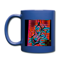 AtrixU High Cat Coffee Mug - royal blue
