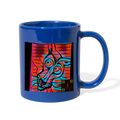 AtrixU High Cat Coffee Mug - royal blue