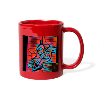 AtrixU High Cat Coffee Mug - red
