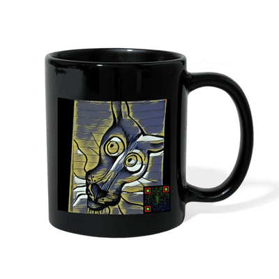 AtrixU High Cat Coffee Mug - black
